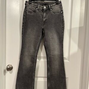 Divided Women's Charcoal Flare Jeans